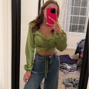 Forever 21 Green top New with Tags